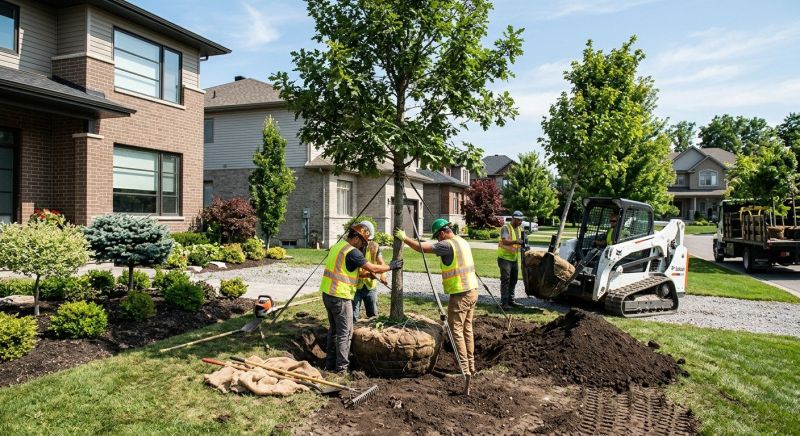 Apple Tree Planting in Honolulu, HI