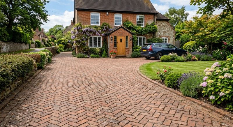 Brick Driveway Installation in Boston, MA