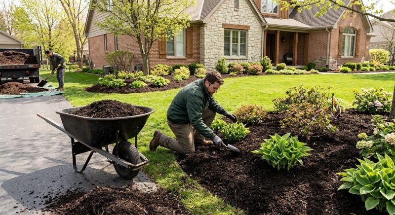 Organic Mulch Installation in Ventura County, CA