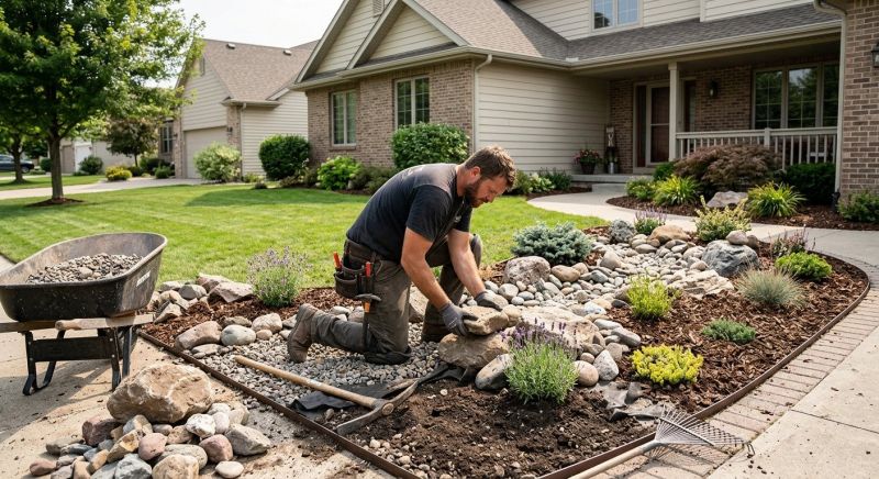 Rock Garden Installation in Ventura County, CA